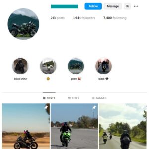 3K Sports Bikes Instagram Account for sale