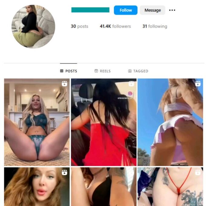 40K Girls Models Instagram Account for sale