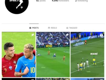 4K Sports Football Instagram Account for sale