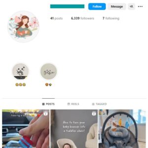 6K Kids Babies Instagram Account for sale