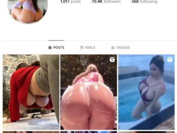 70K Babes Models Instagram Account for sale