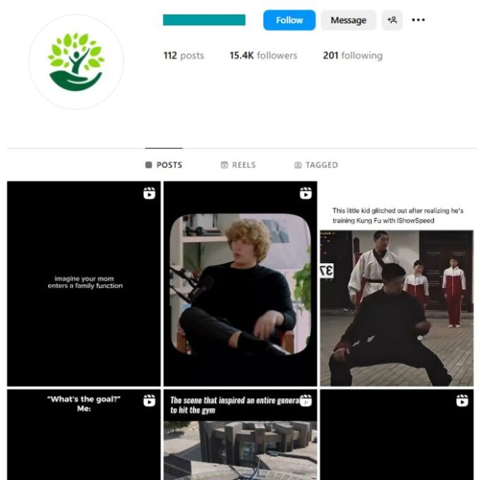 15K Motivation Discipline Instagram Account for sale