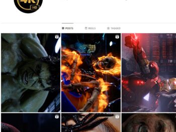160K Hollywood Movie Clips Instagram Account for Sale