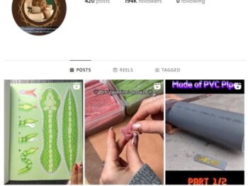 190K Creative DIY Instagram Account for sale