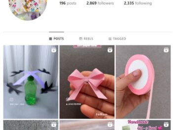 2K Papercraft DIY Instagram Account for sale