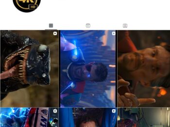 330K Hollywood Movie Clips Instagram Account for Sale