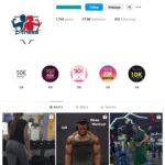 55K Bodybuilding Workout Instagram Account for sale