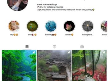 55K Travel Nature Instagram Account for sale