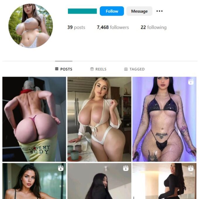 7K Babes Models Instagram Account for sale