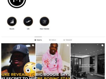 80K Entrepreneur Marketing Instagram Account for sale