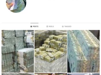 10K Millionaire Money Instagram Account for sale