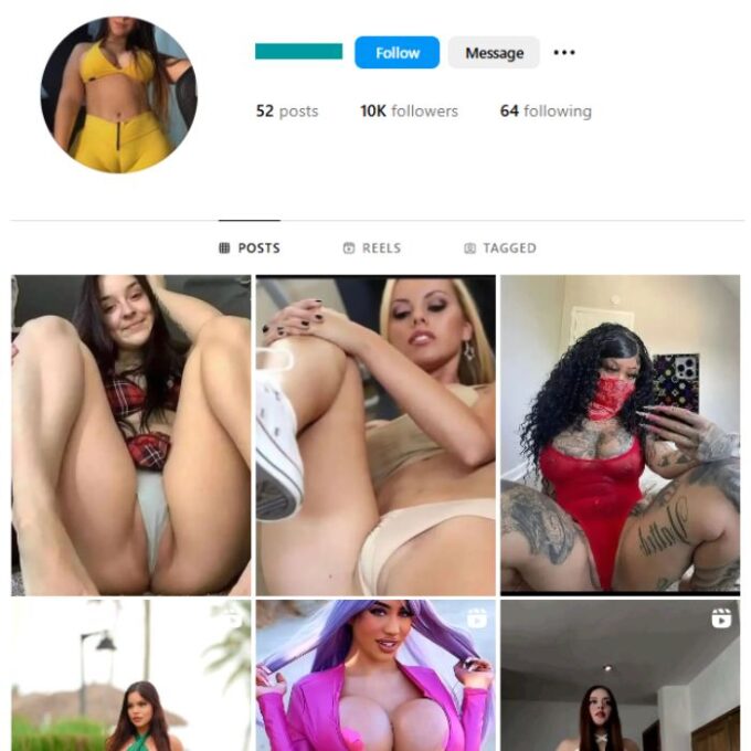 10K Models Babes Instagram Account for sale