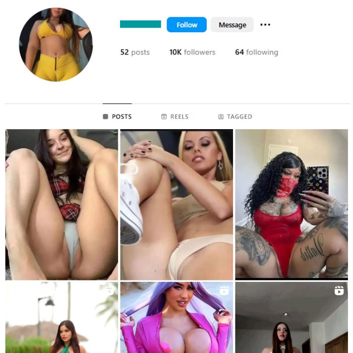 10K Models Babes Instagram Account for sale