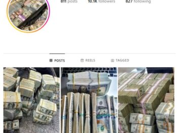 10K Money Luxury Instagram Account for sale