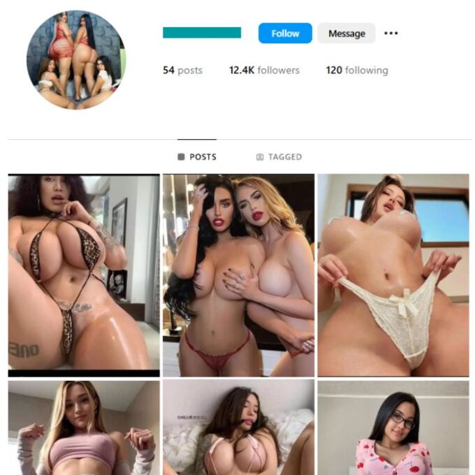 12K Girls Babes Instagram Account for sale
