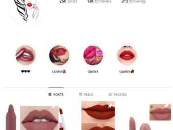 13K Beauty Makeup Instagram Account for sale