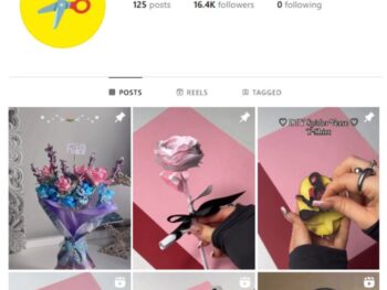 15K Flower Craft Instagram Account for sale