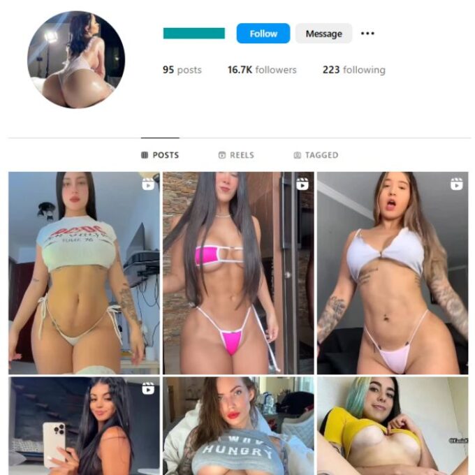 16K Models Babes Instagram Account for sale