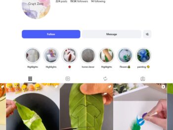 19K Handmade Art Instagram Account for Sale