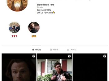 19K Supernatural TV Show Instagram Account for sale