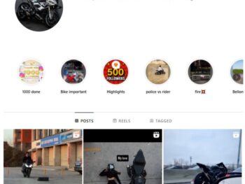 1K Bikes Automotive Instagram Account for sale