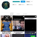 1K Crypto Stock Market Instagram Account for sale