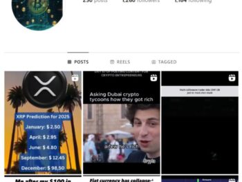 1K Crypto Stock Market Instagram Account for sale