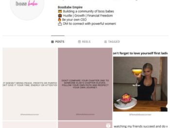 1K Entrepreneur Women Instagram Account for sale