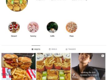 1K Food Dessert Instagram Account for sale