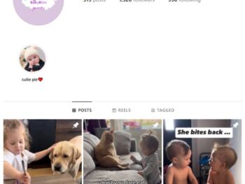 1K Parenting Baby Instagram Account for sale