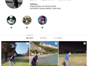 1K Sports Golf Instagram Account for sale