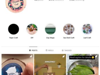20K DIY Art Instagram Account for sale