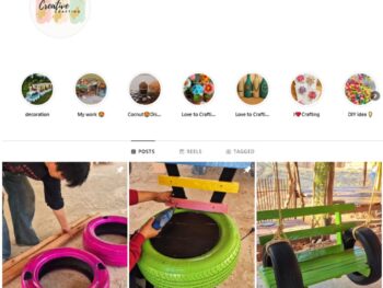 210K DIY Craft Instagram Account for Sale