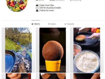 230K Food Cooking Instagram Account for sale