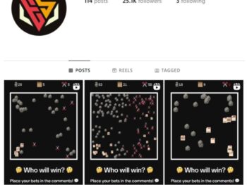 25K Animation Simulation Instagram Account for sale