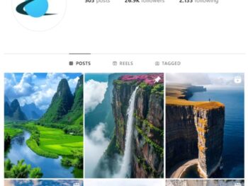 25K Travel Nature Instagram Account for sale