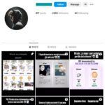 260K Cryptocurrency Bitcoin Instagram Account for sale