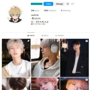 280K Asian Aesthetics Fashion Instagram Account for sale