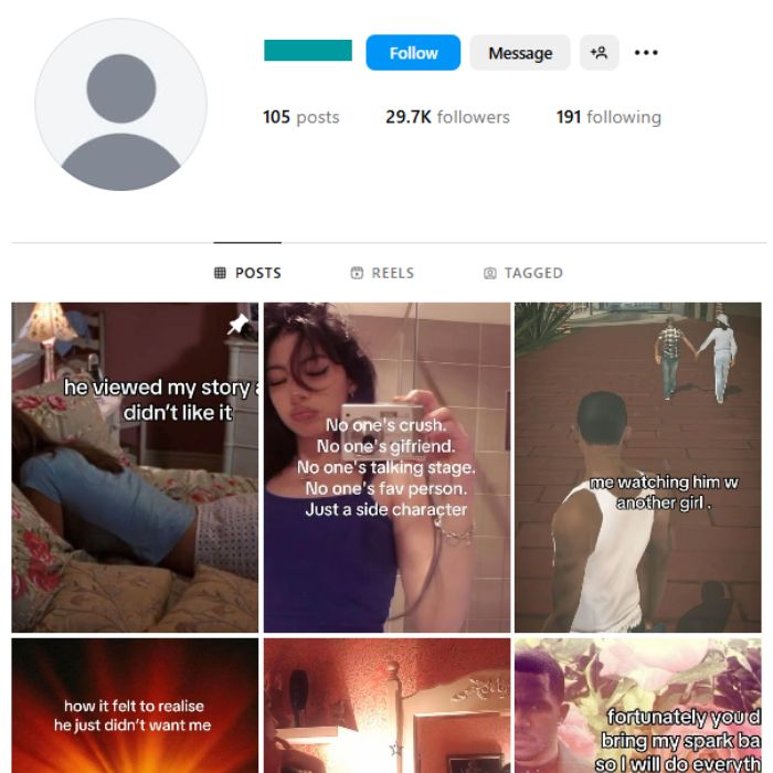 29K Relationships FYP Instagram Account for sale