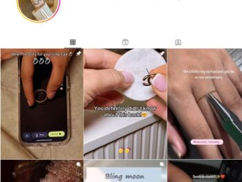 2K Girl's Jewelry Instagram Account for Sale