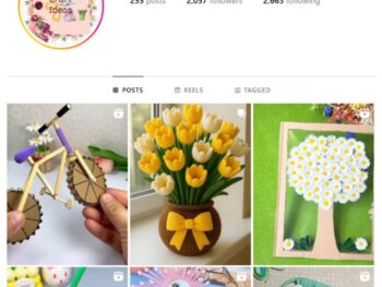 2K Handicraft DIY Instagram Account for sale