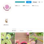300K Crochet DIY Knitting Instagram Account for sale