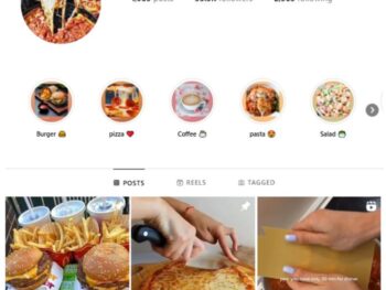 35K Burgers Fast Food Instagram Account for sale