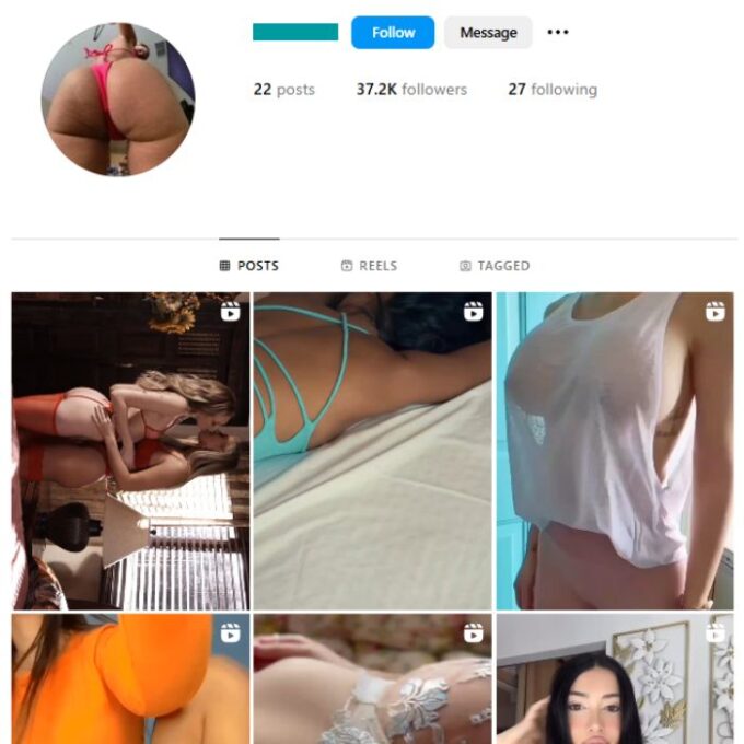 37K Babes Models Instagram Account for sale