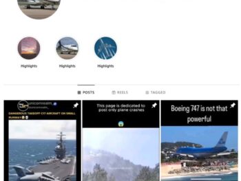 3K Aviation Jets Instagram Account for sale