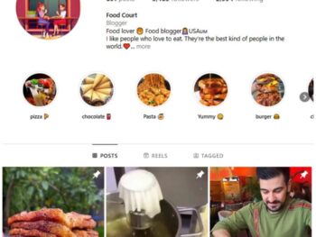 3K Culinary Art Instagram Account for sale