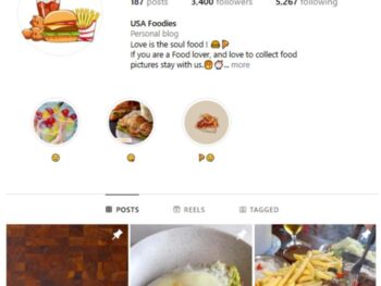 3K Fast Food Instagram Account for sale