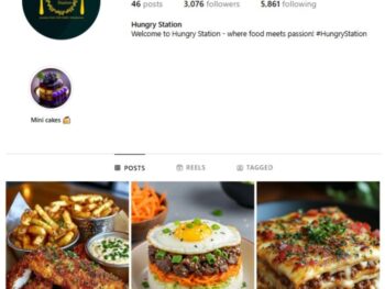 3K Food Nutrition Instagram Account for sale