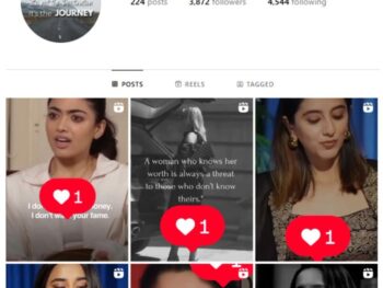 3K Love Positivity Instagram Account for sale