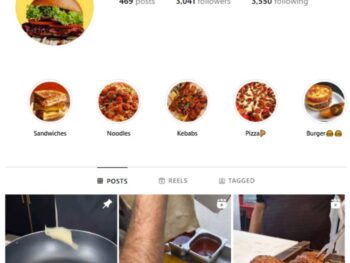 3K Recipes Food Instagram Account for sale